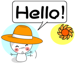 It's so hot today. sticker #6031265