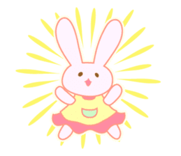 Mother rabbit sticker #6031401