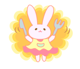 Mother rabbit sticker #6031403