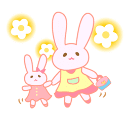 Mother rabbit sticker #6031405