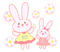 Mother rabbit sticker #6031422