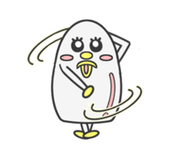 Pretty Egg Boy sticker #6031509