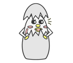 Pretty Egg Boy sticker #6031515