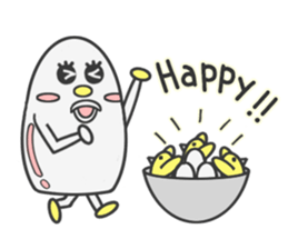 Pretty Egg Boy sticker #6031516