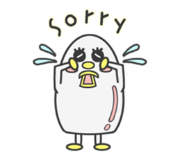 Pretty Egg Boy sticker #6031520