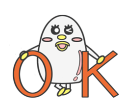 Pretty Egg Boy sticker #6031523