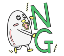 Pretty Egg Boy sticker #6031524
