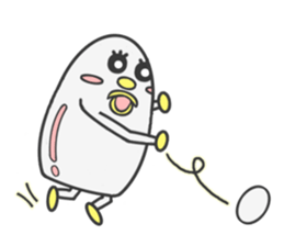 Pretty Egg Boy sticker #6031529