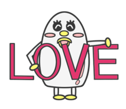 Pretty Egg Boy sticker #6031530