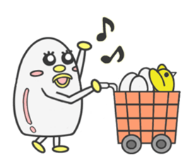 Pretty Egg Boy sticker #6031533