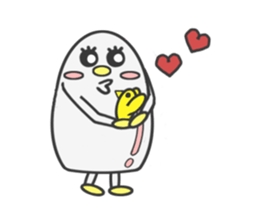 Pretty Egg Boy sticker #6031539