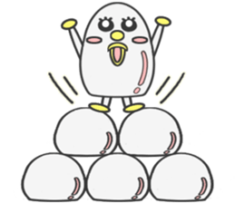 Pretty Egg Boy sticker #6031541