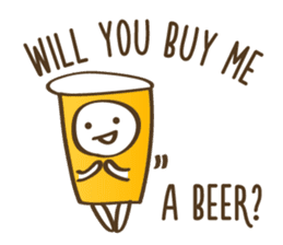 Craft Beer Sticker sticker #6031613