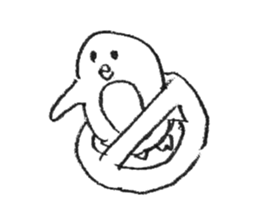 mia penguin sticker #6031899