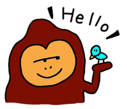 Gentle Gorilla 2 sticker #6031905