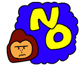 Gentle Gorilla 2 sticker #6031919