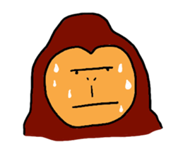 Gentle Gorilla 2 sticker #6031927