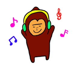 Gentle Gorilla 2 sticker #6031932