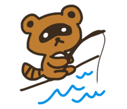 Sticker of the raccoon dog sticker #6032189