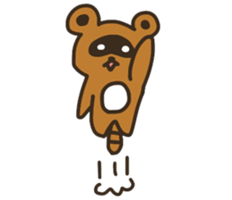 Sticker of the raccoon dog sticker #6032192