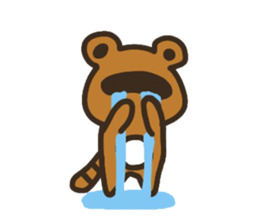 Sticker of the raccoon dog sticker #6032212