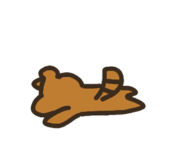 Sticker of the raccoon dog sticker #6032213