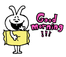 KOMARIGAO no SHIROUSAGI sticker #6032544