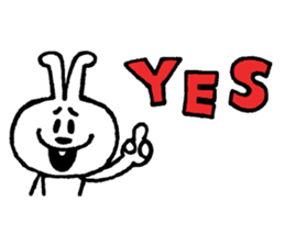 KOMARIGAO no SHIROUSAGI sticker #6032547