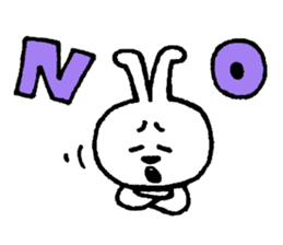 KOMARIGAO no SHIROUSAGI sticker #6032548