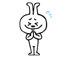 KOMARIGAO no SHIROUSAGI sticker #6032549