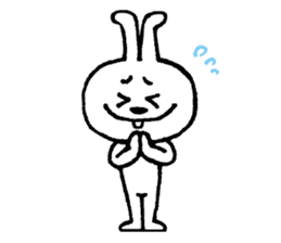 KOMARIGAO no SHIROUSAGI sticker #6032549