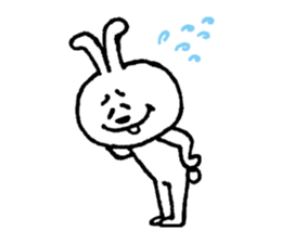 KOMARIGAO no SHIROUSAGI sticker #6032550