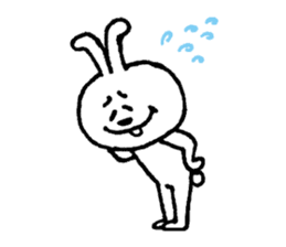 KOMARIGAO no SHIROUSAGI sticker #6032550