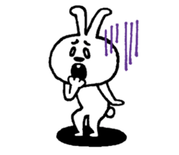 KOMARIGAO no SHIROUSAGI sticker #6032551