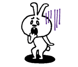 KOMARIGAO no SHIROUSAGI sticker #6032551