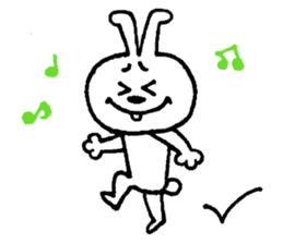 KOMARIGAO no SHIROUSAGI sticker #6032557