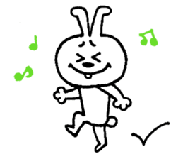 KOMARIGAO no SHIROUSAGI sticker #6032557