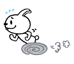 KOMARIGAO no SHIROUSAGI sticker #6032562