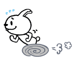 KOMARIGAO no SHIROUSAGI sticker #6032562