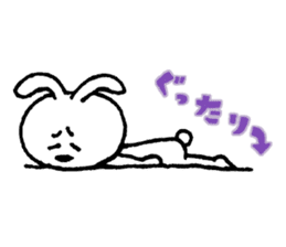 KOMARIGAO no SHIROUSAGI sticker #6032564