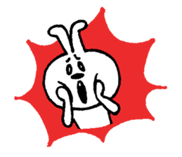 KOMARIGAO no SHIROUSAGI sticker #6032570