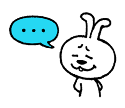 KOMARIGAO no SHIROUSAGI sticker #6032571