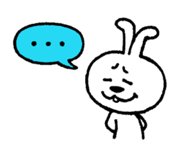 KOMARIGAO no SHIROUSAGI sticker #6032571