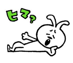 KOMARIGAO no SHIROUSAGI sticker #6032572