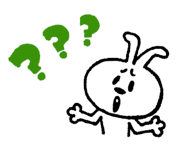 KOMARIGAO no SHIROUSAGI sticker #6032582