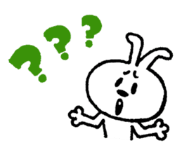 KOMARIGAO no SHIROUSAGI sticker #6032582