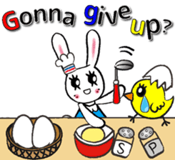 USEFUL CHATTING PHRASE WITH CHEF RABBIT4 sticker #6032588