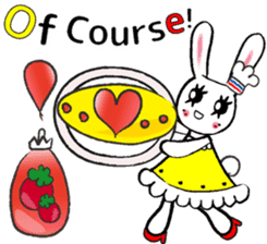 USEFUL CHATTING PHRASE WITH CHEF RABBIT4 sticker #6032592