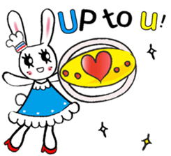 USEFUL CHATTING PHRASE WITH CHEF RABBIT4 sticker #6032593