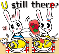 USEFUL CHATTING PHRASE WITH CHEF RABBIT4 sticker #6032597